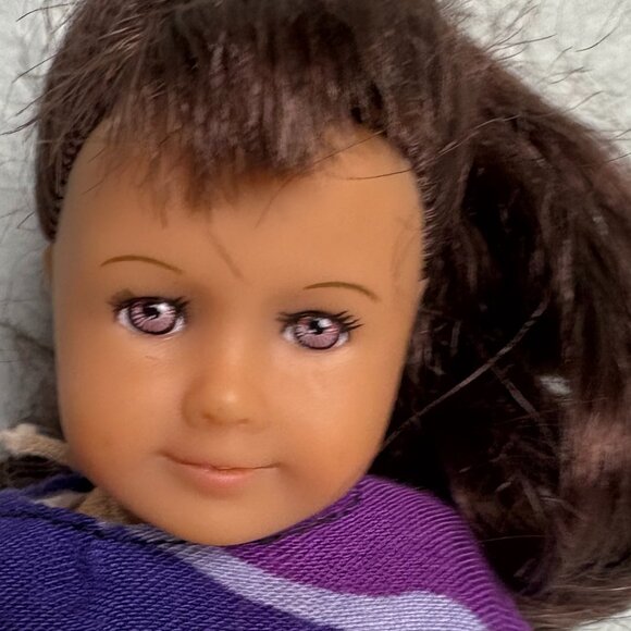 2014 American Girl Mini Samantha Parkington 6" Cloth & Vinyl Handmade Outfit - Picture 2 of 4